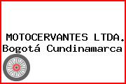 MOTOCERVANTES LTDA. Bogotá Cundinamarca