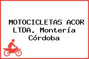 MOTOCICLETAS ACOR LTDA. Montería Córdoba