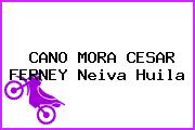 CANO MORA CESAR FERNEY Neiva Huila