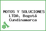 MOTOS Y SOLUCIONES LTDA. Bogotá Cundinamarca