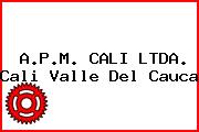 A.P.M. CALI LTDA. Cali Valle Del Cauca
