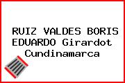 RUIZ VALDES BORIS EDUARDO Girardot Cundinamarca
