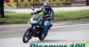 Caracteristicas de la moto Bajaj Discover 100