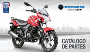 Moto Bajaj Discover 150ST manual de despiece para mecanicos