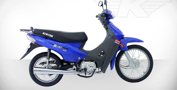 Imagen vista colores moto Kenton Blitz 110 SE