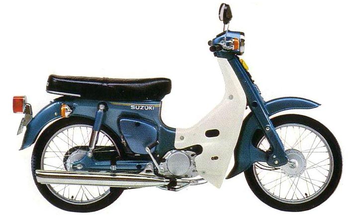 suzuki fr 80 azul 1978