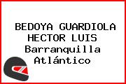 BEDOYA GUARDIOLA HECTOR LUIS Barranquilla Atlántico