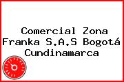 Comercial Zona Franka S.A.S Bogotá Cundinamarca