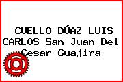 CUELLO DÚAZ LUIS CARLOS San Juan Del Cesar Guajira