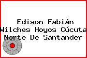 Edison Fabián Wilches Hoyos Cúcuta Norte De Santander