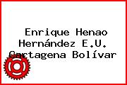 Enrique Henao Hernández E.U. Cartagena Bolívar