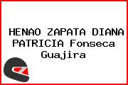 HENAO ZAPATA DIANA PATRICIA Fonseca Guajira