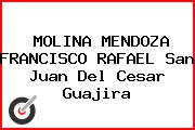 MOLINA MENDOZA FRANCISCO RAFAEL San Juan Del Cesar Guajira