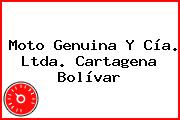 Moto Genuina Y Cía. Ltda. Cartagena Bolívar