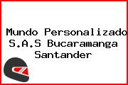 Mundo Personalizado S.A.S Bucaramanga Santander
