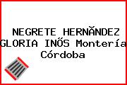NEGRETE HERNÃNDEZ GLORIA INÕS Montería Córdoba