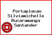 Portaplacas Silviamichelle Bucaramanga Santander