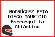 RODRÚGUEZ PEÞA DIEGO MAURICIO Barranquilla Atlántico