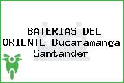 BATERIAS DEL ORIENTE Bucaramanga Santander