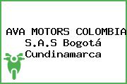 AVA MOTORS COLOMBIA S.A.S Bogotá Cundinamarca