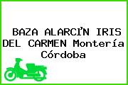 BAZA ALARCµN IRIS DEL CARMEN Montería Córdoba