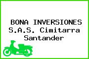 BONA INVERSIONES S.A.S. Cimitarra Santander
