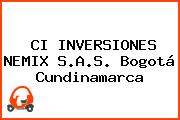 CI INVERSIONES NEMIX S.A.S. Bogotá Cundinamarca
