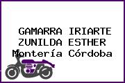 GAMARRA IRIARTE ZUNILDA ESTHER Montería Córdoba