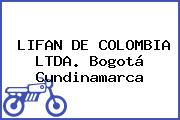 LIFAN DE COLOMBIA LTDA. Bogotá Cundinamarca