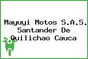 Mayuyi Motos S.A.S. Santander De Quilichao Cauca