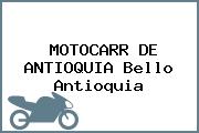MOTOCARR DE ANTIOQUIA Bello Antioquia