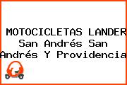 MOTOCICLETAS LANDER San Andrés San Andrés Y Providencia