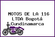 MOTOS DE LA 116 LTDA Bogotá Cundinamarca