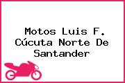 Motos Luis F. Cúcuta Norte De Santander