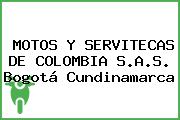 MOTOS Y SERVITECAS DE COLOMBIA S.A.S. Bogotá Cundinamarca