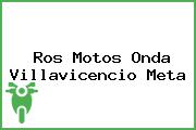 Ros Motos Onda Villavicencio Meta