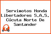 Servimotos Honda Libertadores S.A.S. Cúcuta Norte De Santander