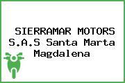 SIERRAMAR MOTORS S.A.S Santa Marta Magdalena