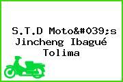 S.T.D Moto's Jincheng Ibagué Tolima