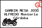GAMBIN MESA JOSÕ ALFREDO Montería Córdoba