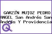 GARZµN MUÞOZ PEDRO ANGEL San Andrés San Andrés Y Providencia
