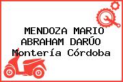 MENDOZA MARIO ABRAHAM DARÚO Montería Córdoba