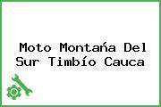 Moto Montaña Del Sur Timbío Cauca