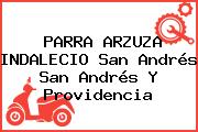 PARRA ARZUZA INDALECIO San Andrés San Andrés Y Providencia