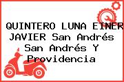 QUINTERO LUNA EINER JAVIER San Andrés San Andrés Y Providencia