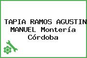 TAPIA RAMOS AGUSTIN MANUEL Montería Córdoba