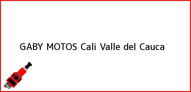 Teléfono, Dirección y otros datos de contacto para GABY MOTOS, Cali, Valle del Cauca, Colombia