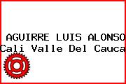 AGUIRRE LUIS ALONSO Cali Valle Del Cauca