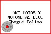 AKT MOTOS Y MOTONETAS E.U. Ibagué Tolima