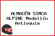 ALMACÉN SIMCA ALPINE Medellín Antioquia